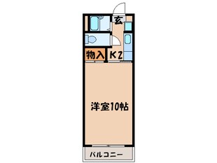 エトランゼ宮本Ⅲの物件間取画像